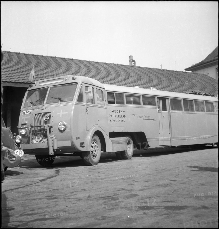 Bus SwitzerlandSweden, 1946