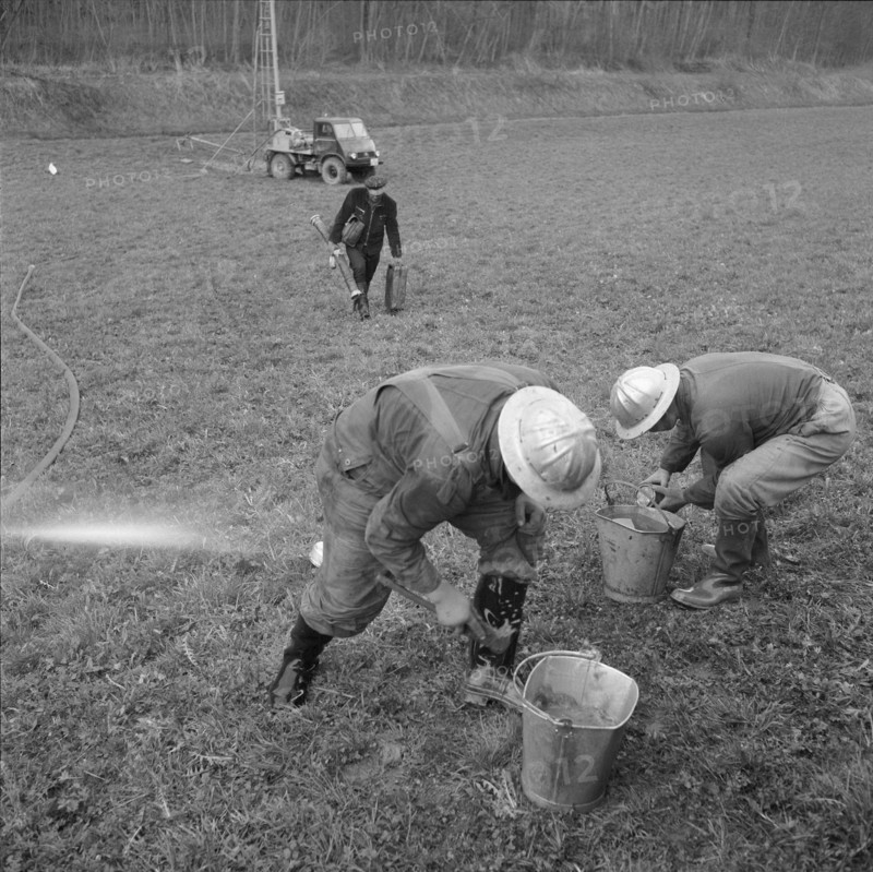 Birmensdorf, search for oil; 1958