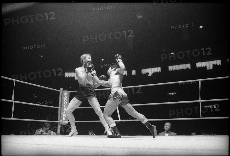 European Championship fight Chervet  Atzori in Bern 1973