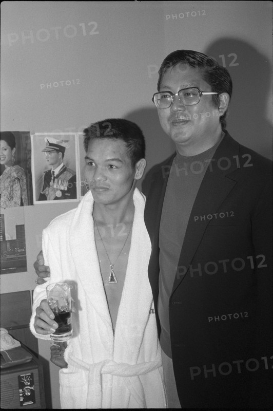World Championship match against Chervet 1974: Chartchai Chionoi