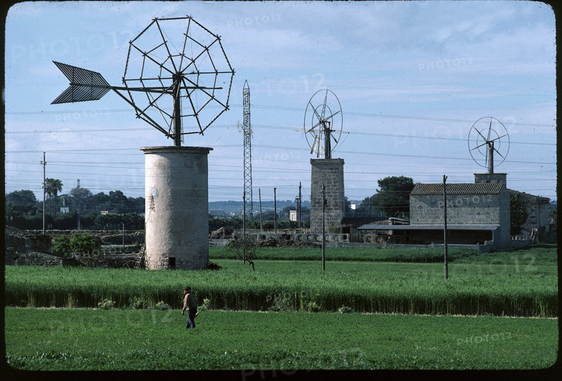 Windmill, Laguna, Mallorca, 1976