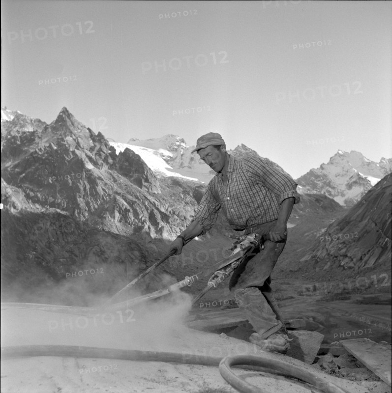 Albigna Dam, Mineur 1960