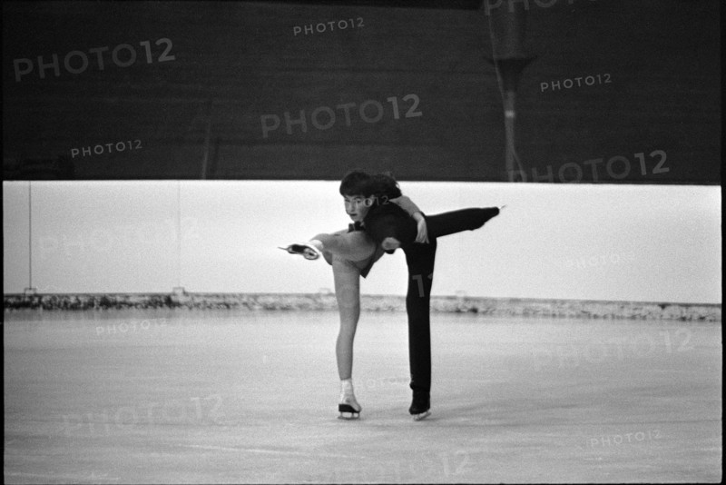 European Championships in Zurich 1971: The siblings Karin and Christian Künzle