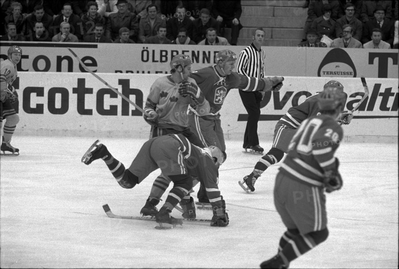 World Cup in Switzerland 1971: Czechoslovakia vs. Sweden