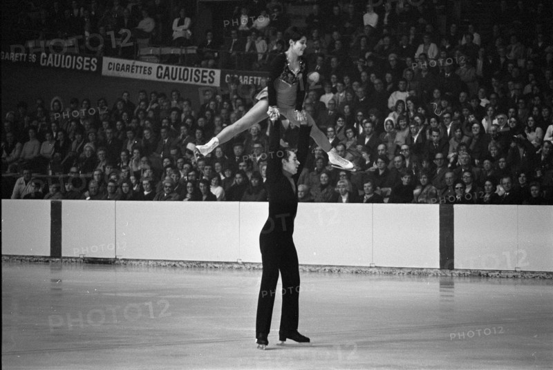 European Championships in Zurich 1971: The European Champions Irina Rodnina  Alexei Ulanov