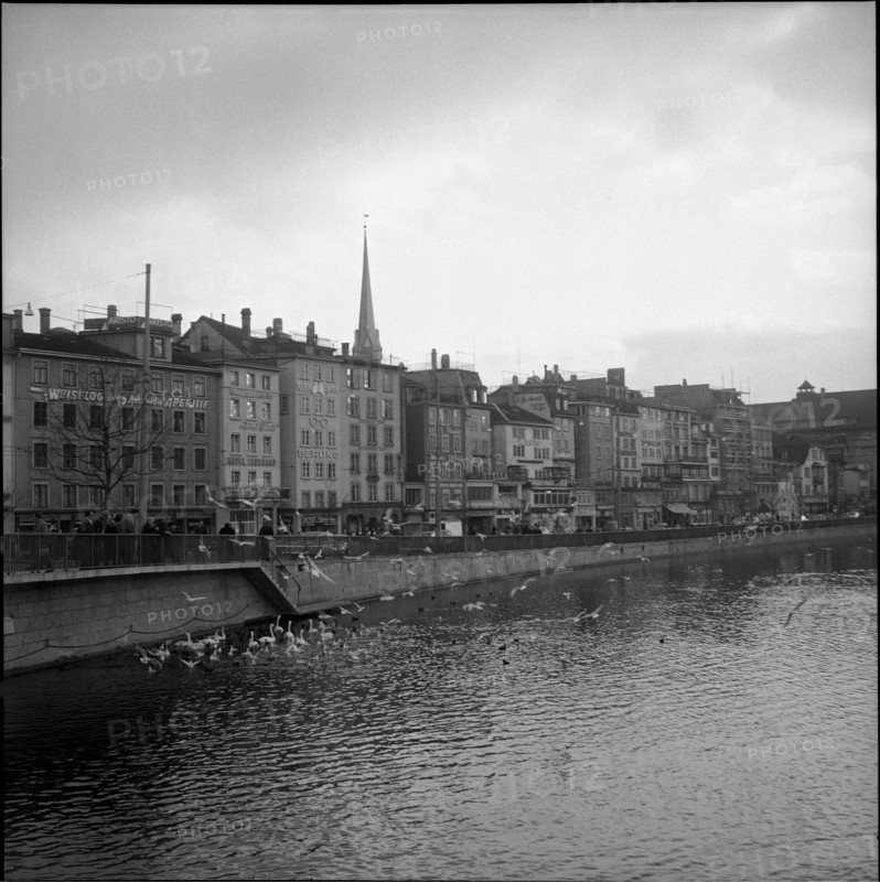 Zurich on New Year's Eve 1954