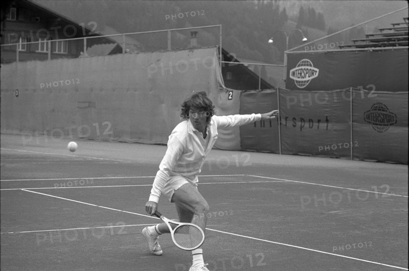 Swiss Open in Gstaad 1972: Pierre Barthès