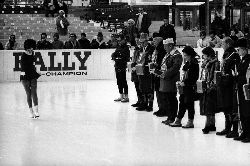 World Figure Skating Championships 1966 in Davos: Women's compulsory skating, judges