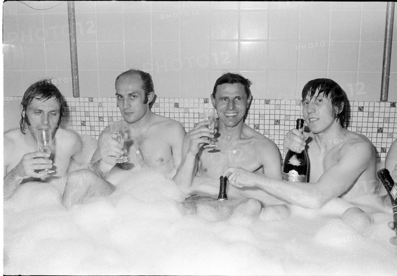 NLA 1973/74: FC Zurich celebrates the championship title
