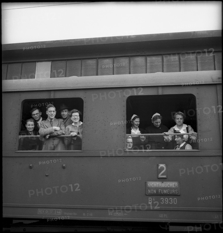 WW 2: second medical mission to Belgium, Geneva 1945