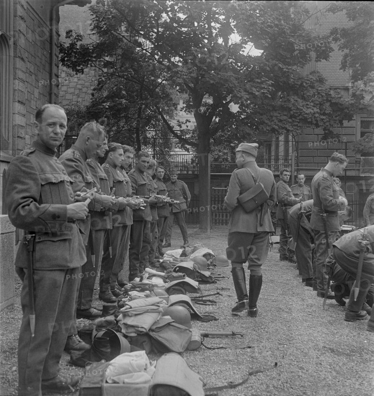 Equipment. Inspection. 1939
