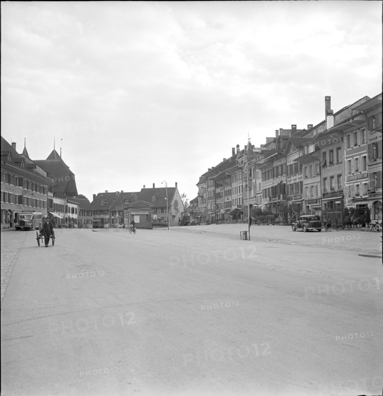 Aarberg. Stadtplatz. 1939
