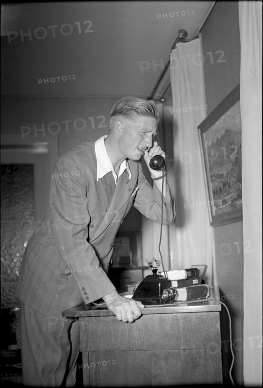 Mobilization report 1947: Call in the office, conscription