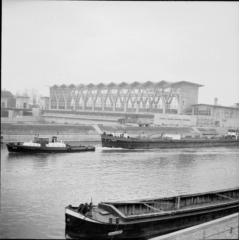 Birsfelden power station 1955