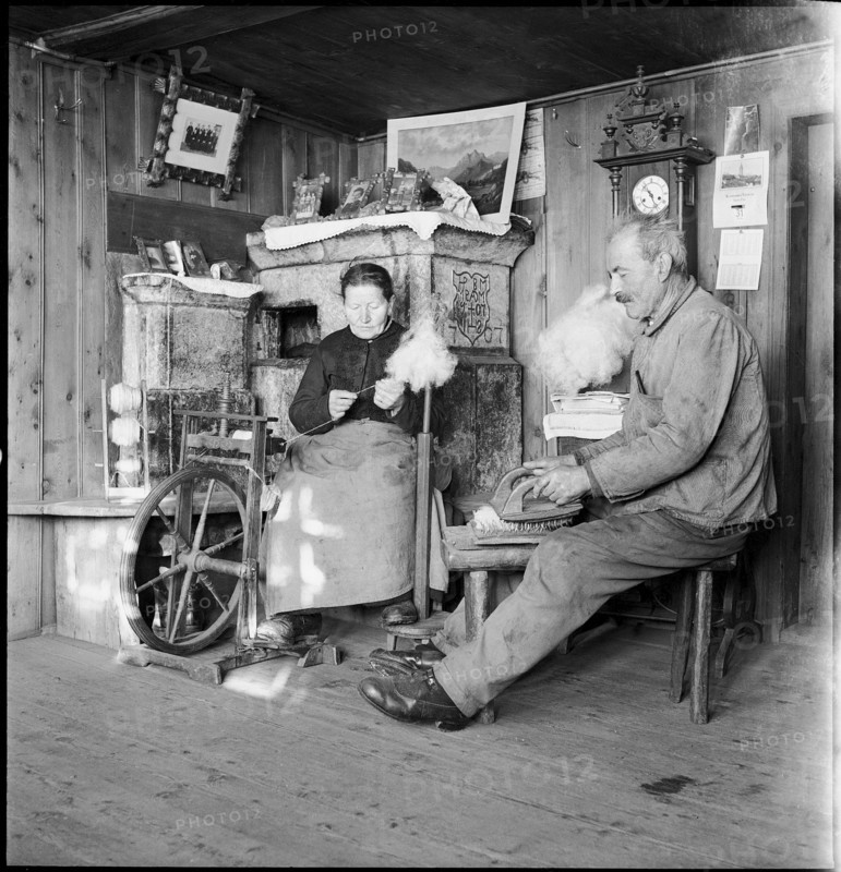 Geneva, the Four Great Powers conference: switchboard, press centre. 1955