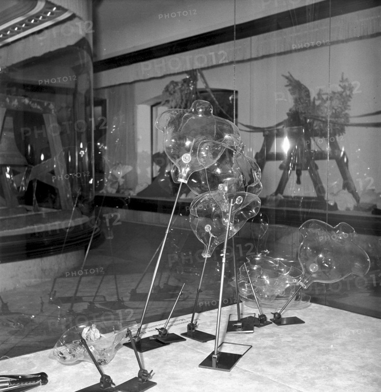 Vollèges VS. Ebauches SA, watchmaking industry workers finishing time. 1953