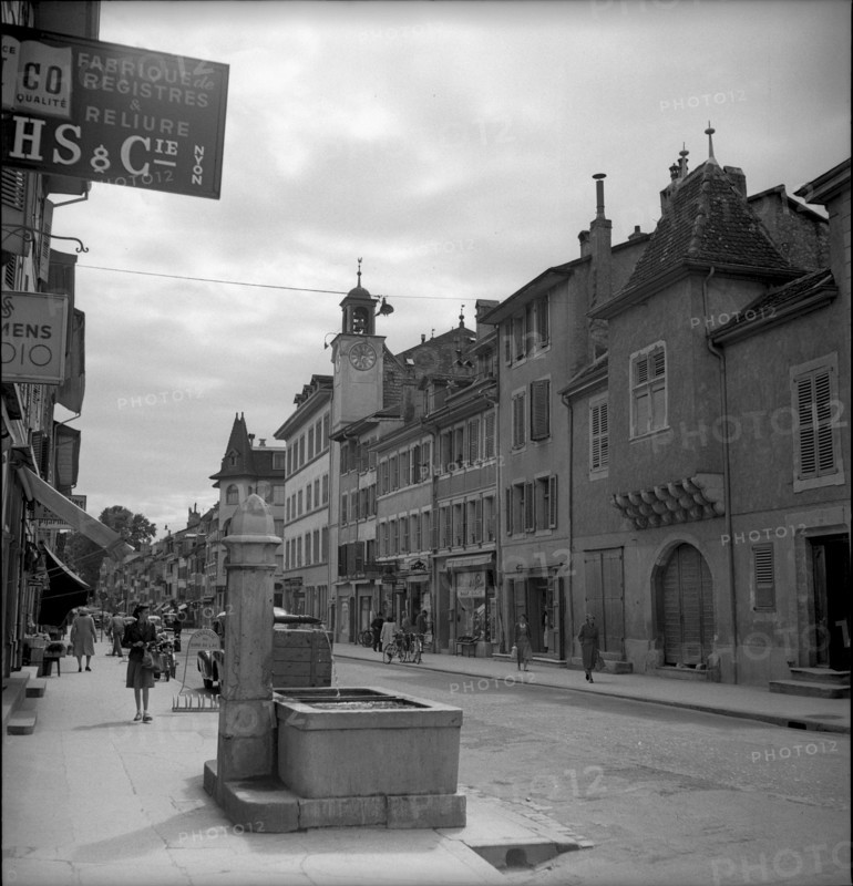 Modernization, modernisation of tramway rails in Zurich 1977