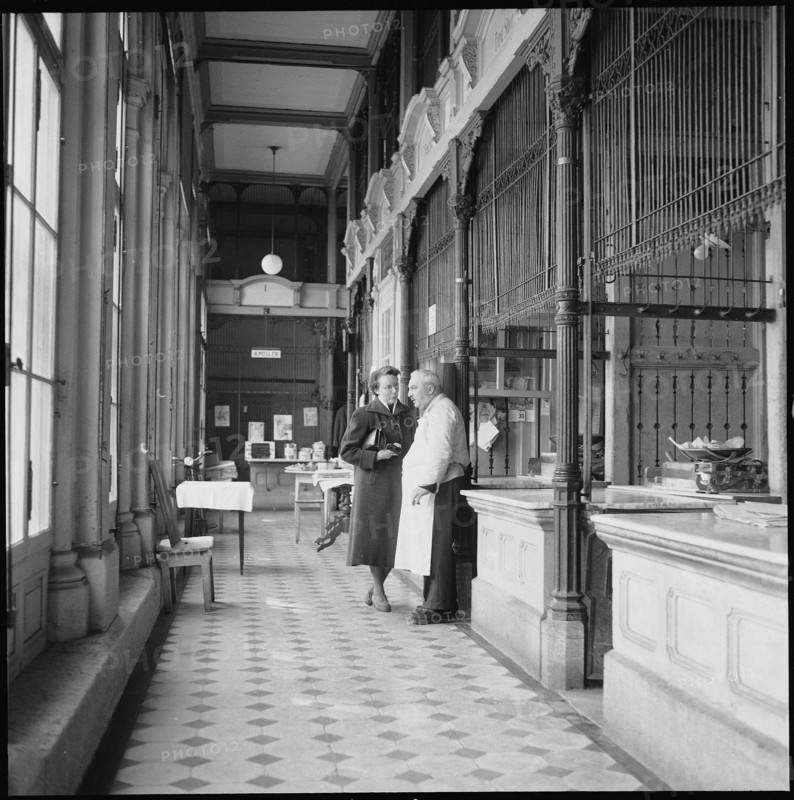 Meat Hall Zurich 1955