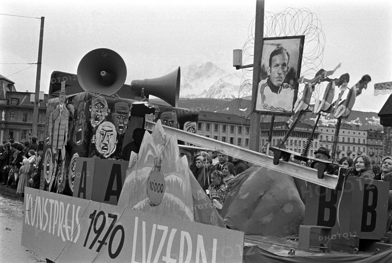 Carnival in Lucerne 1970