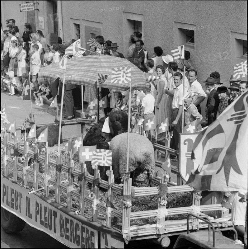 11th separatist meeting in Delémont, 1958