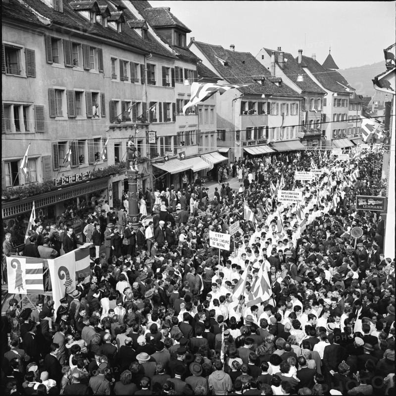 16th Jurassier Festival in Delsberg, 1963