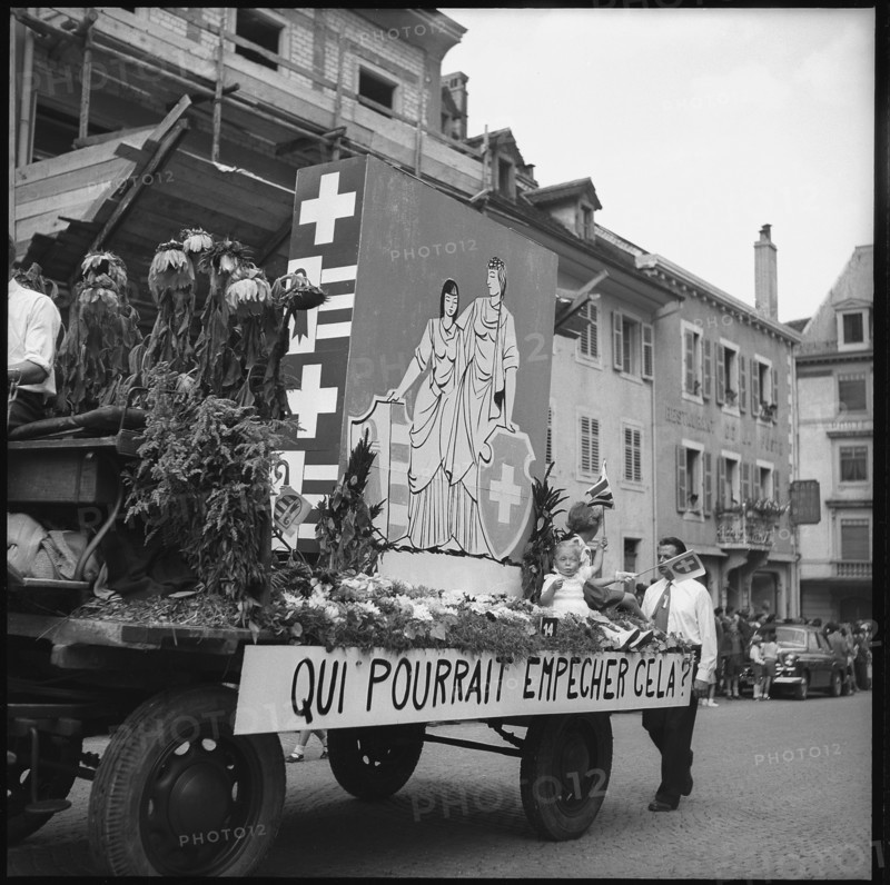 Jurassian Day in Delémont, 1954