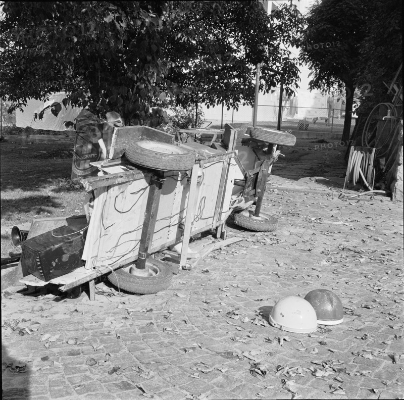 Overturned soapbox 1969