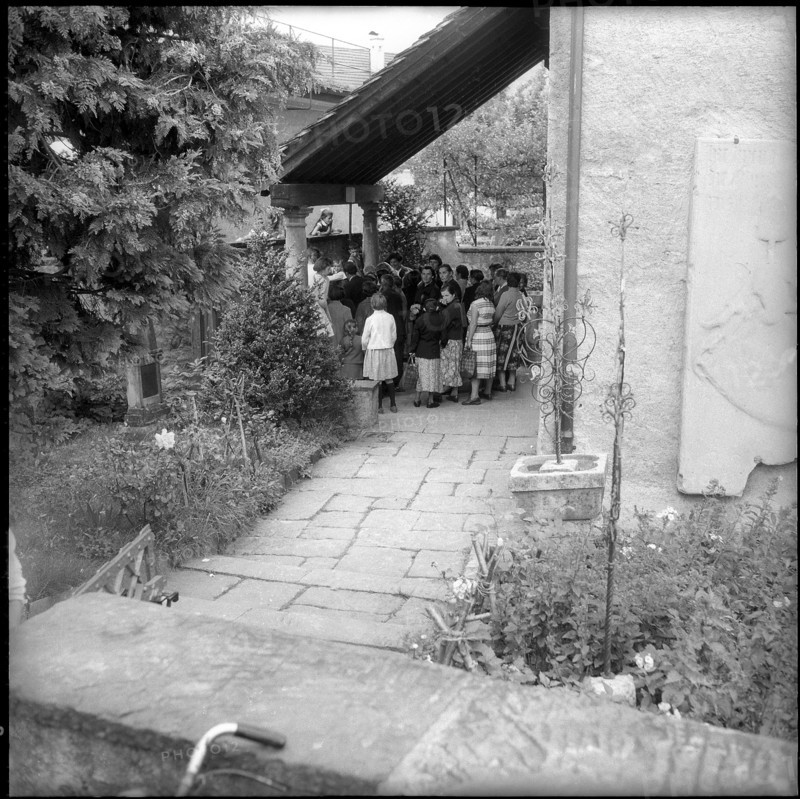 Lard distribution in Flums, 1959