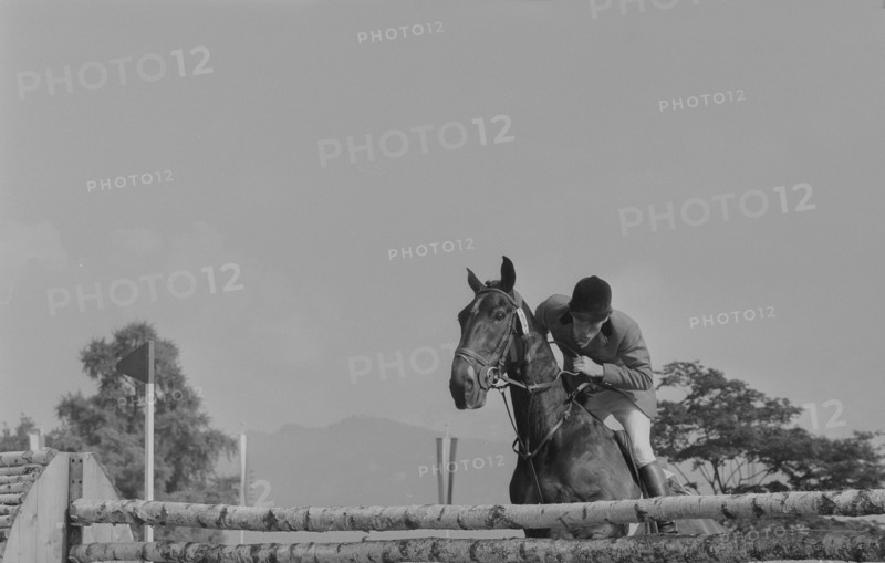 CSIO Lucerne 1974: Janou Tissot on Rocket