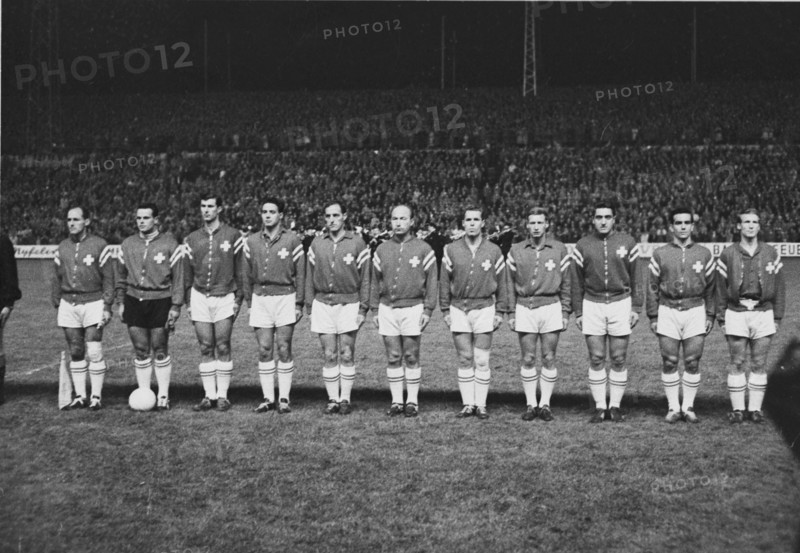 International match Switzerland  France 1960, Swiss team