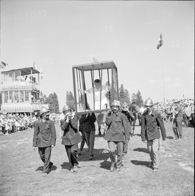 59th MarchéConcours Saignelégier, prison, 1962