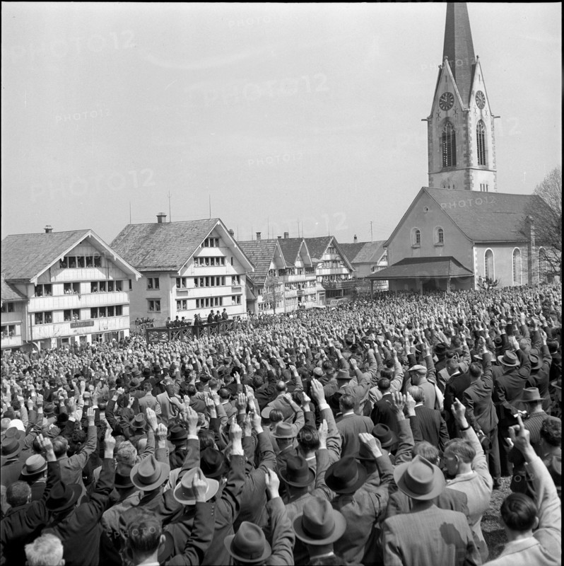 Hundwil: Ausserrhoden Landsgemeinde 1953