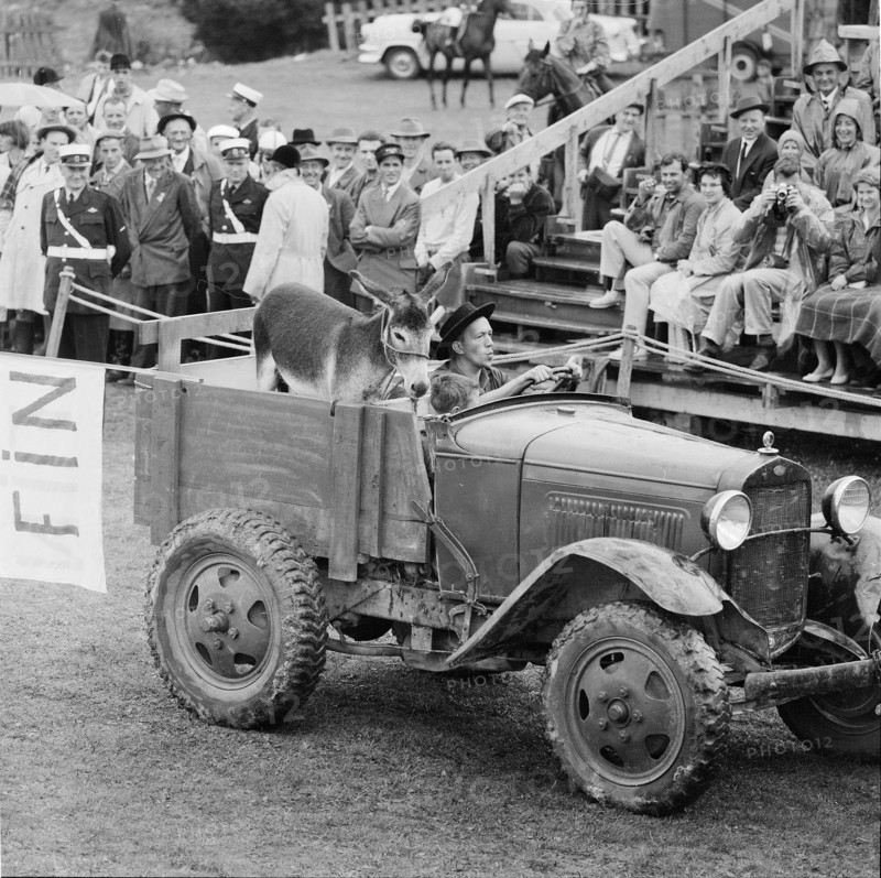 57th MarchéConcours Saignelégier, parade, 1960