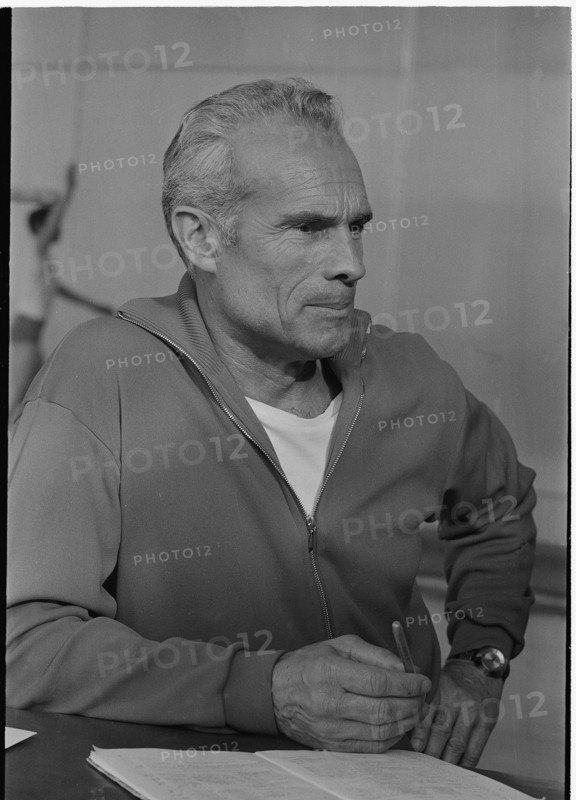 National coach Jack Günthard 1969