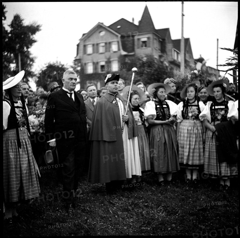 Walther Stampfli, reception after the election, 1940
