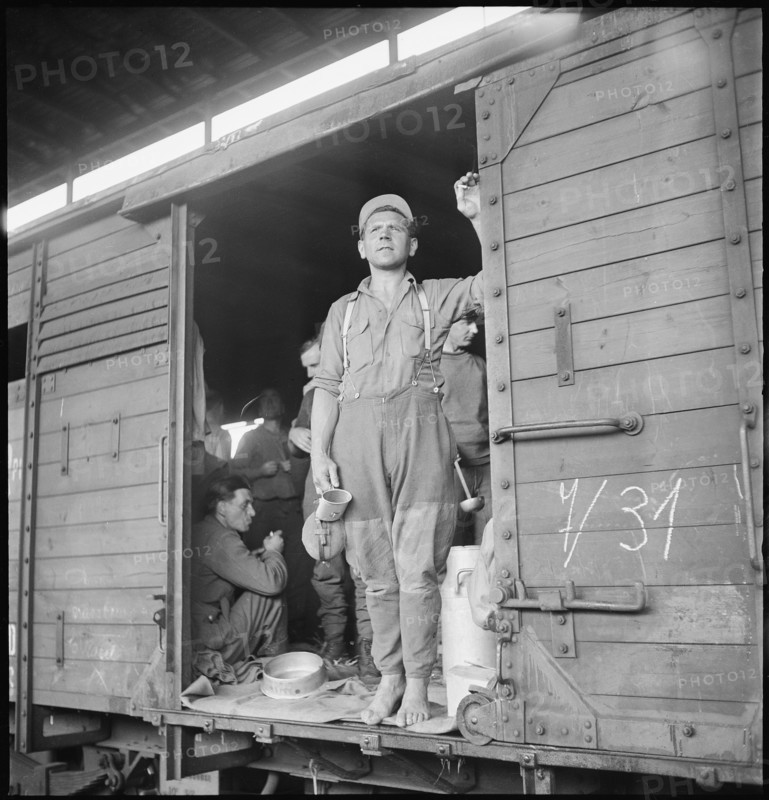Transport of Austrian prisoners of war through Switzerland, 1946