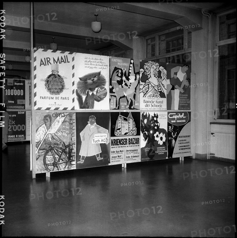 Exhibition of Swiss Posters, Museum of Decorative Arts