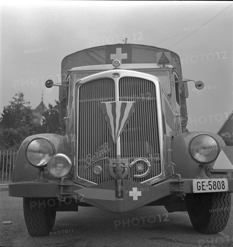 Saurer Berna truck; rear; 1944