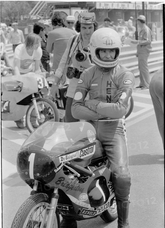 Motorcycle GP Imola 1974: Henk van Kessel