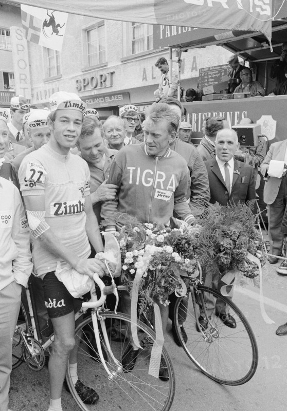 Tour de Suisse 1968: Winners Pfenninger and Robert Hagmann