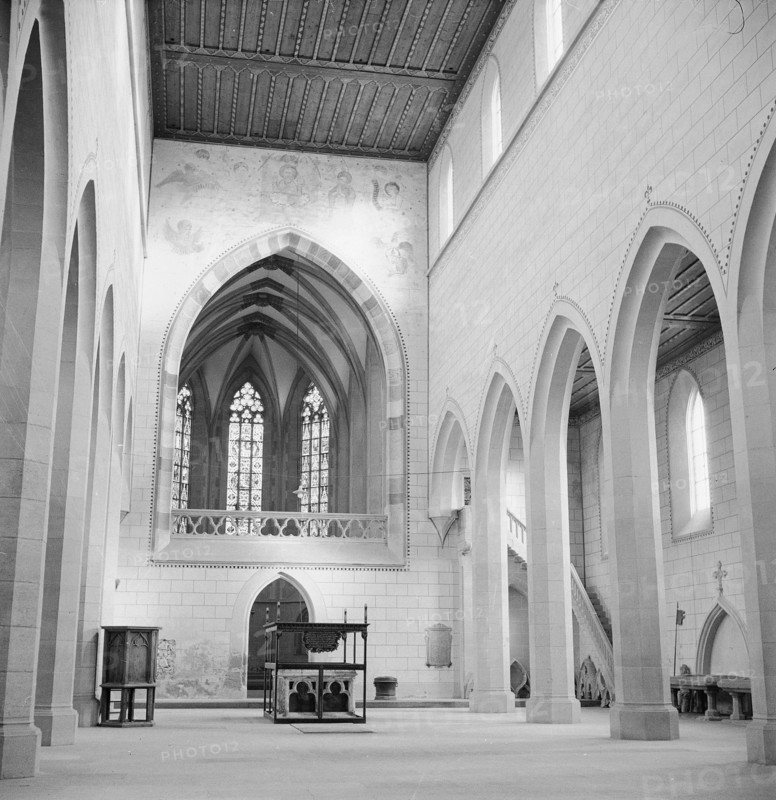Königsfelden Monastery Church, Windisch 1950