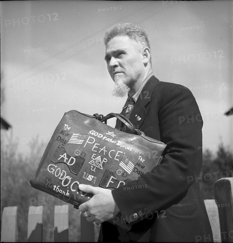 Head of Father Divine in Wallisellen, 1946