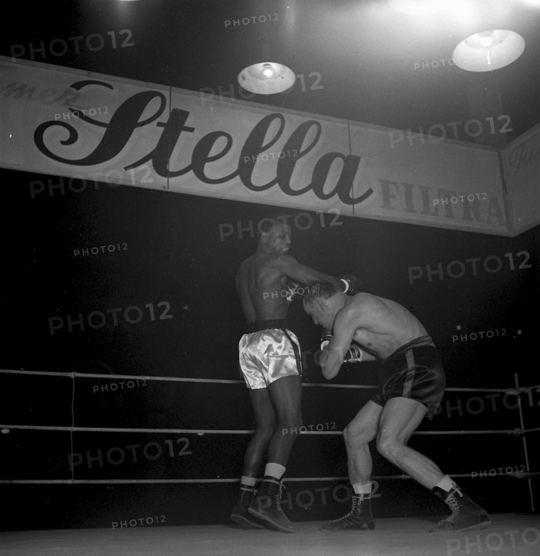 Sugar Ray Robinson vs Yanek Walczak, Geneva 1950