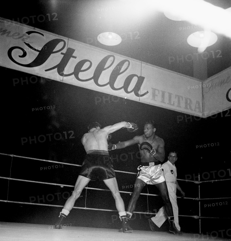 Sugar Ray Robinson vs Jean Wanes, Zurich 1951