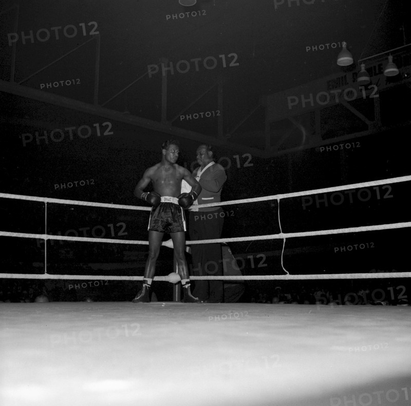 Sugar Ray Robinson (pictured) vs Jean Wanes, Zurich 1951