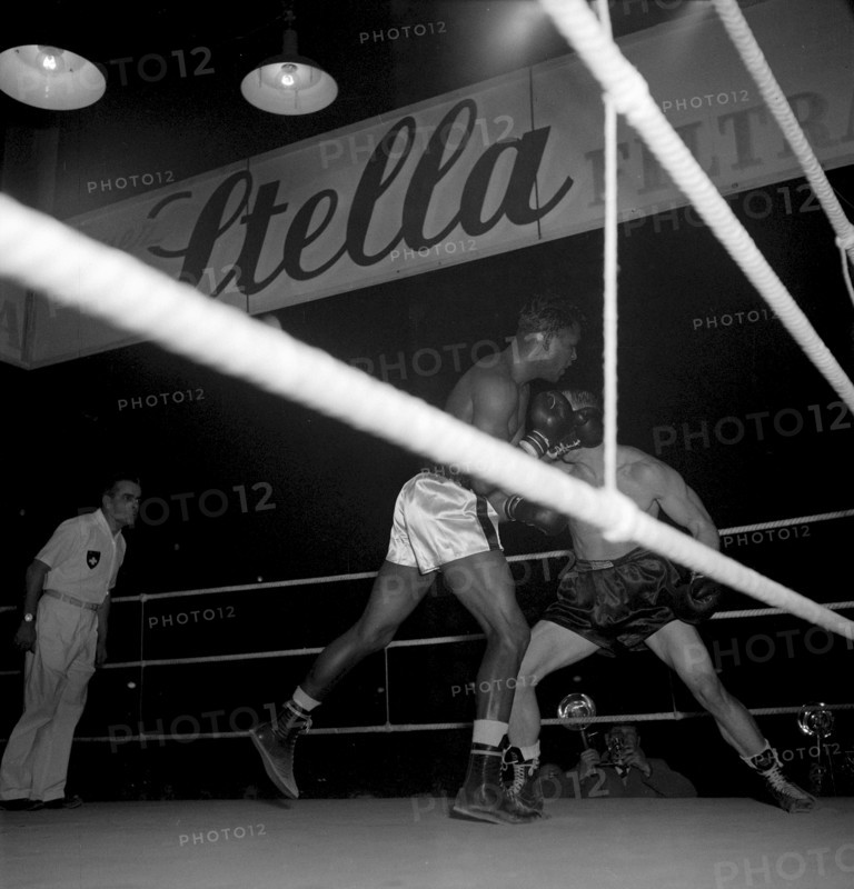 Sugar Ray Robinson vs Yanek Walczak, Geneva 1950