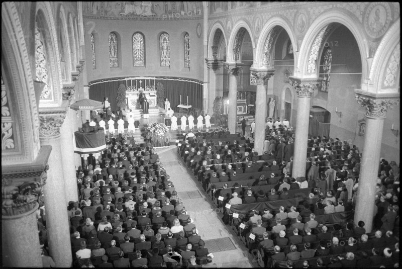 Memorial Ceremony for John F. Kennedy, Bern 1963.
