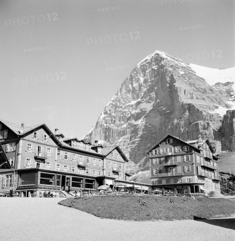 Jungfraujoch 1942:Kurhaus Bellevue.