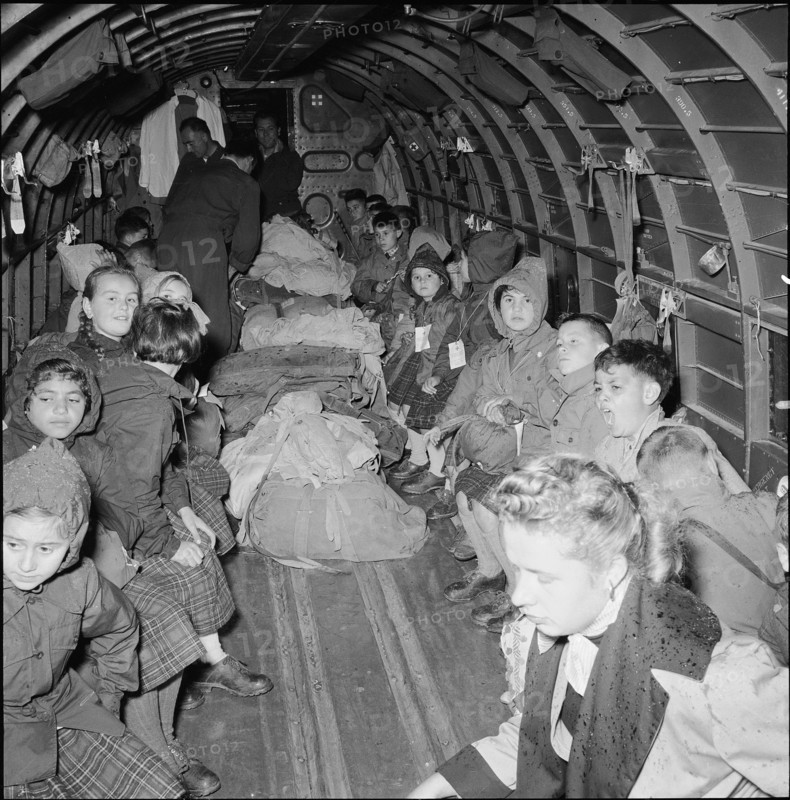 Greek children with tuberculosis recover in Switzerland, 1956.