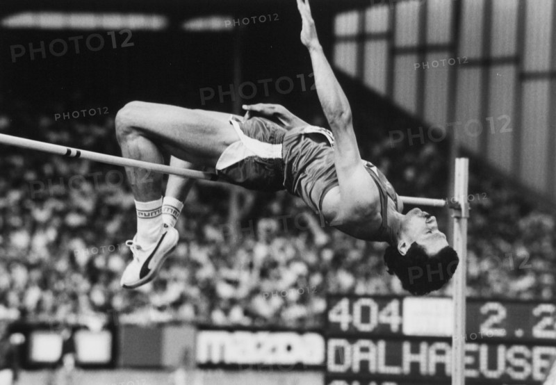 Letzigrund Meeting 1987: Roland Dalhaeuser.